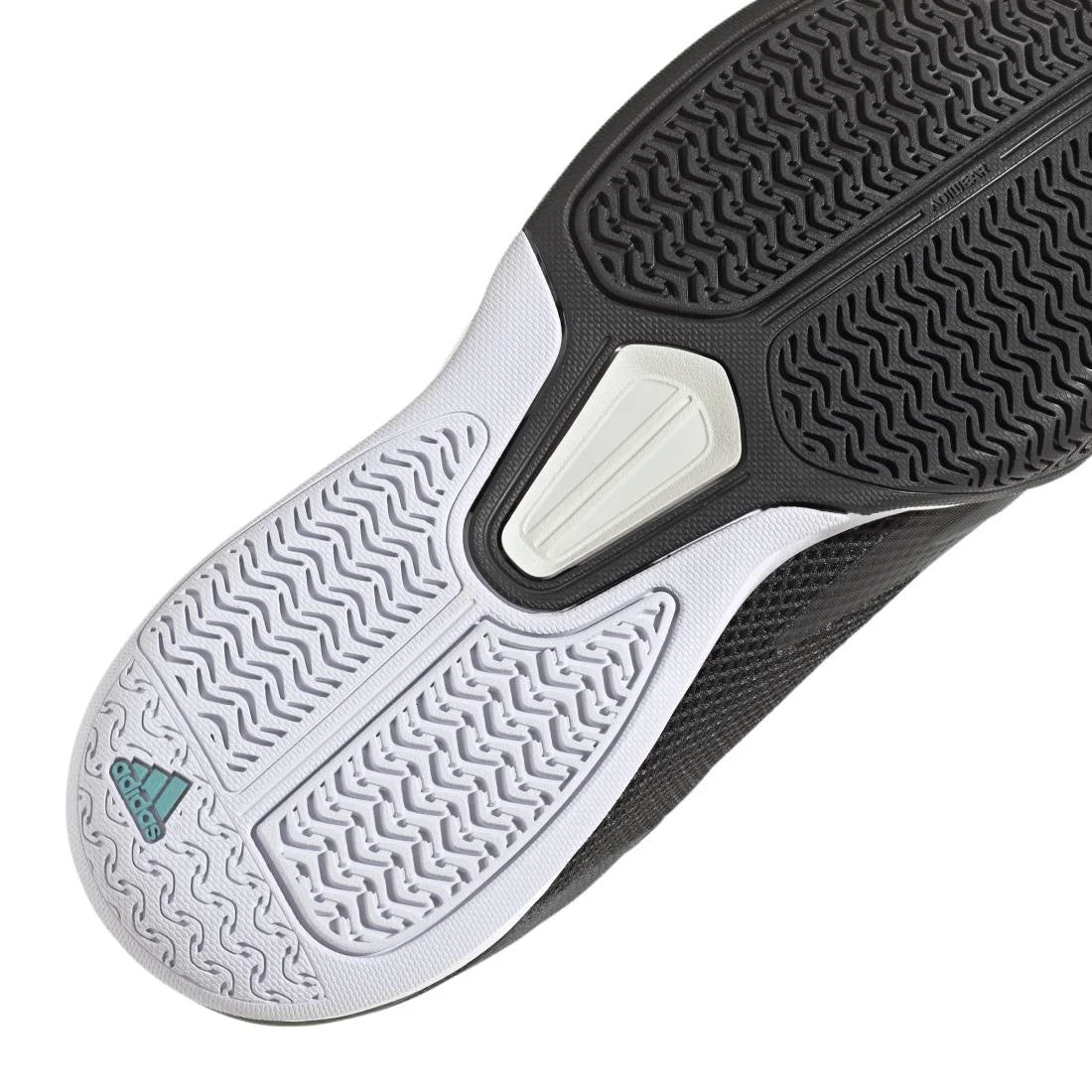 Adidas Courtflash Speed Men's Tennis Shoe (Black/White) - Image 8