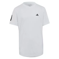 Adidas Boy's 3 Stripe Club Top (White)