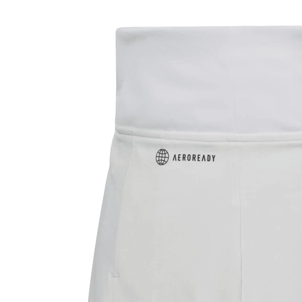 Adidas Girl's Club Pleated Skirt (White) - Image 3