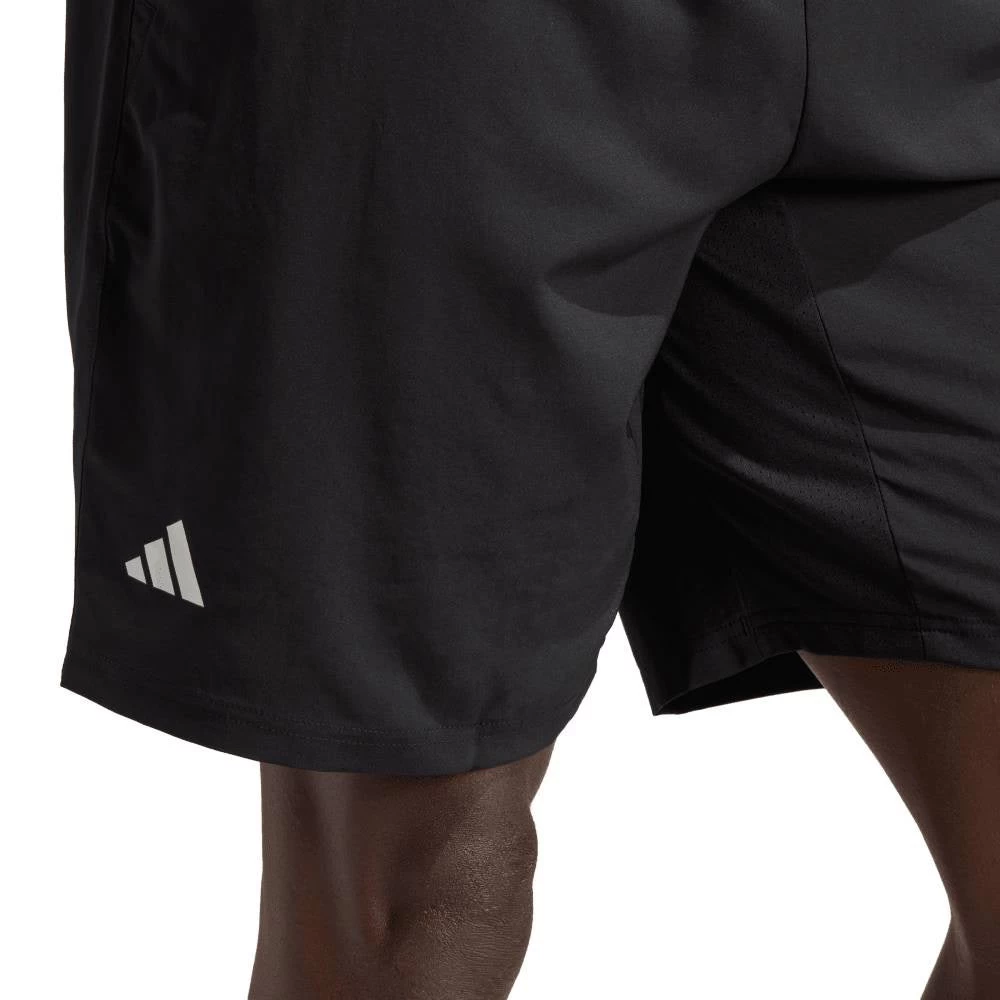 Adidas Men's 3 Stripe 7-inch Club Short (Black) - Image 4