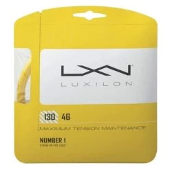 Luxilon 4G 16/1.30 Tennis String (Gold)