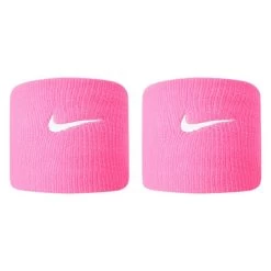 Nike Tennis Premier Wristbands 2 Pack (Pink/White)