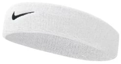 Nike Swoosh Headband (White/Black)