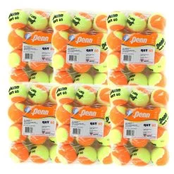 Penn QST 36 Quick Start Orange Junior Tennis Balls 72 Case