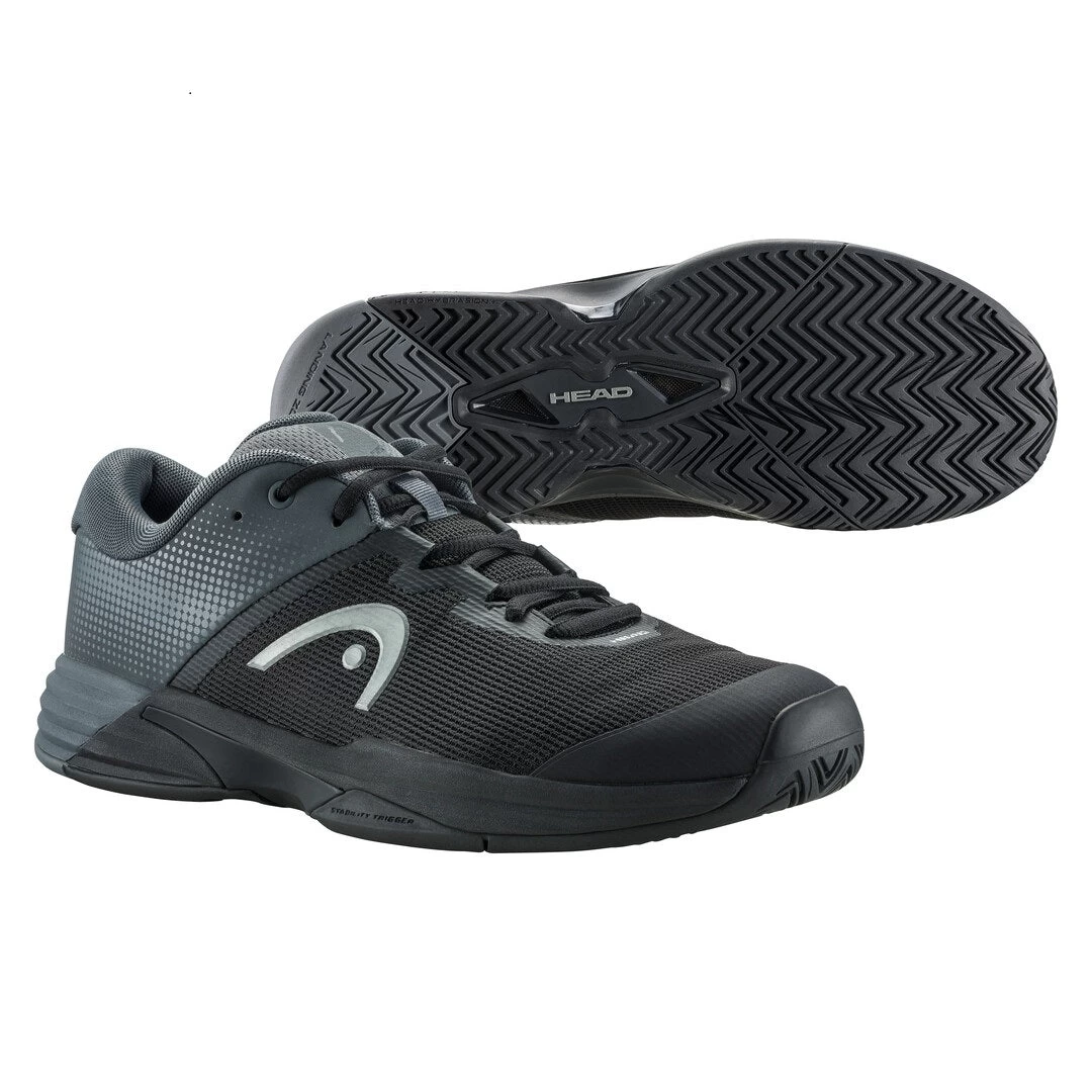 Head Revolt Evo 2.0 Men's Tennis Shoe (Black/Grey) - Image 5