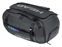 Head Gravity Duffle 12 Pack Racquet Bag (Black/Purple)