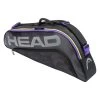 Head Tour Team 3 Pack Racquet Bag (Black/Purple)