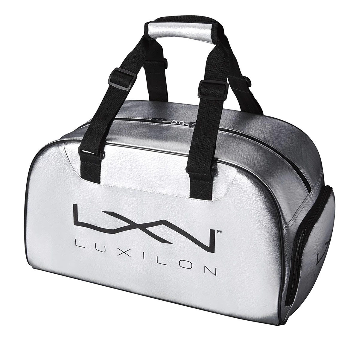 Wilson Luxilon Duffel Bag (Silver/Black)