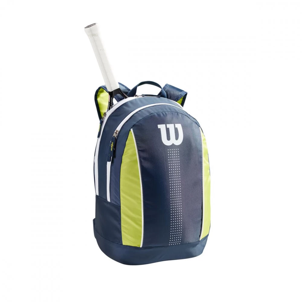 Wilson Junior Racquet Backpack (Navy/White/Green) - Image 2