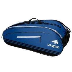 Wilson US Open Team 6 Pack Racquet Bag (Blue/Black)