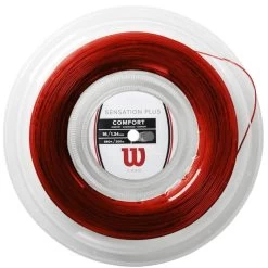 Wilson Sensation Plus 16/1.34 Tennis String Reel (Red)