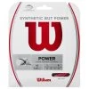 Wilson Synthetic Gut Power 16/1.30 Tennis String (Red)