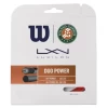 Wilson Duo Power Roland Garros (Luxilon ALU Power 16L / Wilson NXT Power 16) Hybrid Tennis String