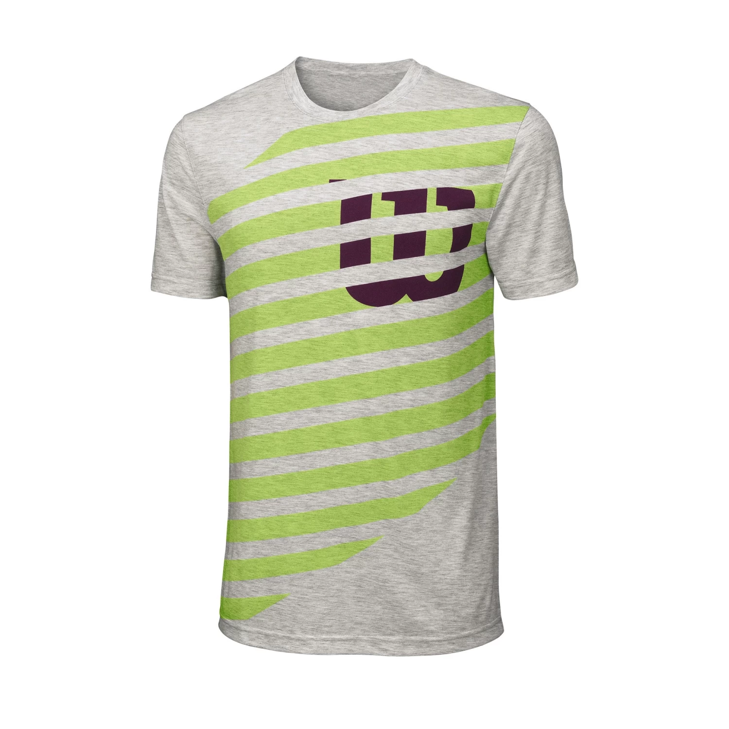 Wilson Mens Lined Top (Grey/Lime)