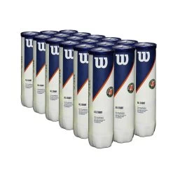 Wilson Roland Garros All Court Tennis Balls (18 Can Case)