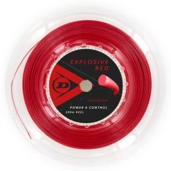 Dunlop Explosive Red 17/1.25 Tennis String Reel (Red)