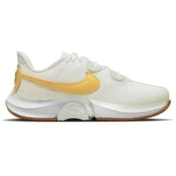 Nike Air Zoom GP Turbo Women's Tennis Shoe (White/Gold)
