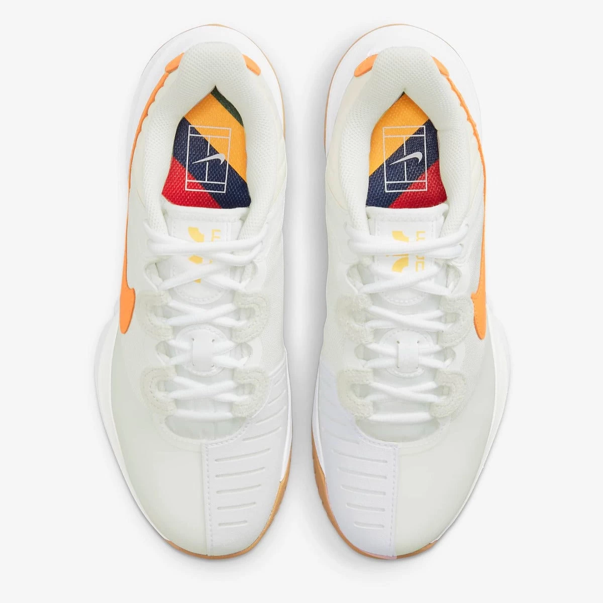 Nike Air Zoom GP Turbo Women's Tennis Shoe (White/Gold) - Image 4