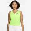 Nike Women's Dri-FIT Victory Tank (Lime/Black)
