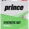 Prince Synthetic Gut 16/1.30 Original Tennis String (White)