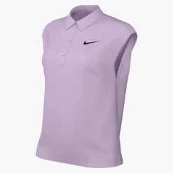 Nike Women's DRI-Fit Victory Polo (Purple/Black)