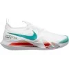 Nike React Vapor NXT Men's Tennis Shoe (White/Washed Teal/Habanero Red)