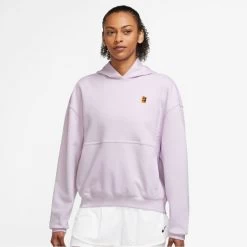 Nike Women's Fleece Heritage Tennis Hoodie (Doll)