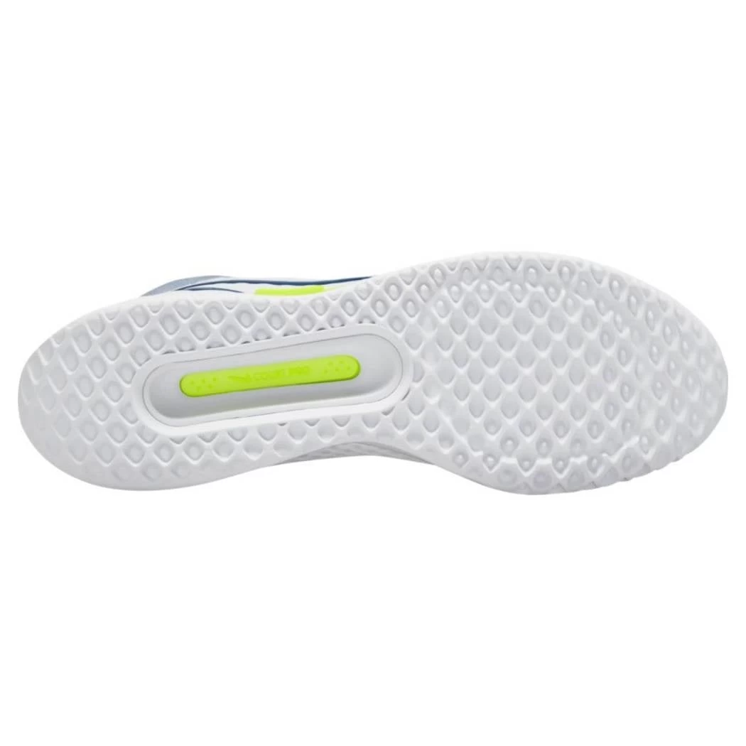 NikeCourt Zoom Pro Men's Tennis Shoe (White/Mystic Navy) - Image 2