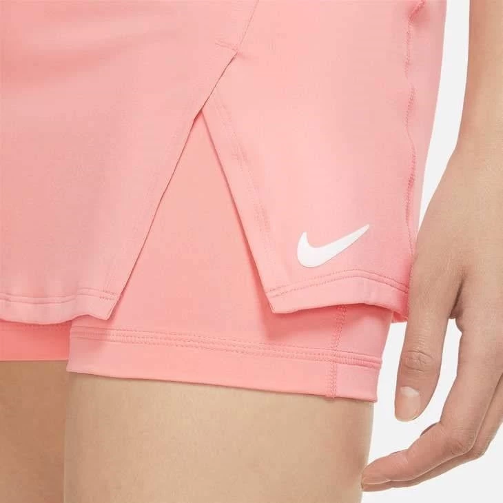 Nike Women's Dri-FIT Victory Skirt Stretch (Coral/White) - Image 3