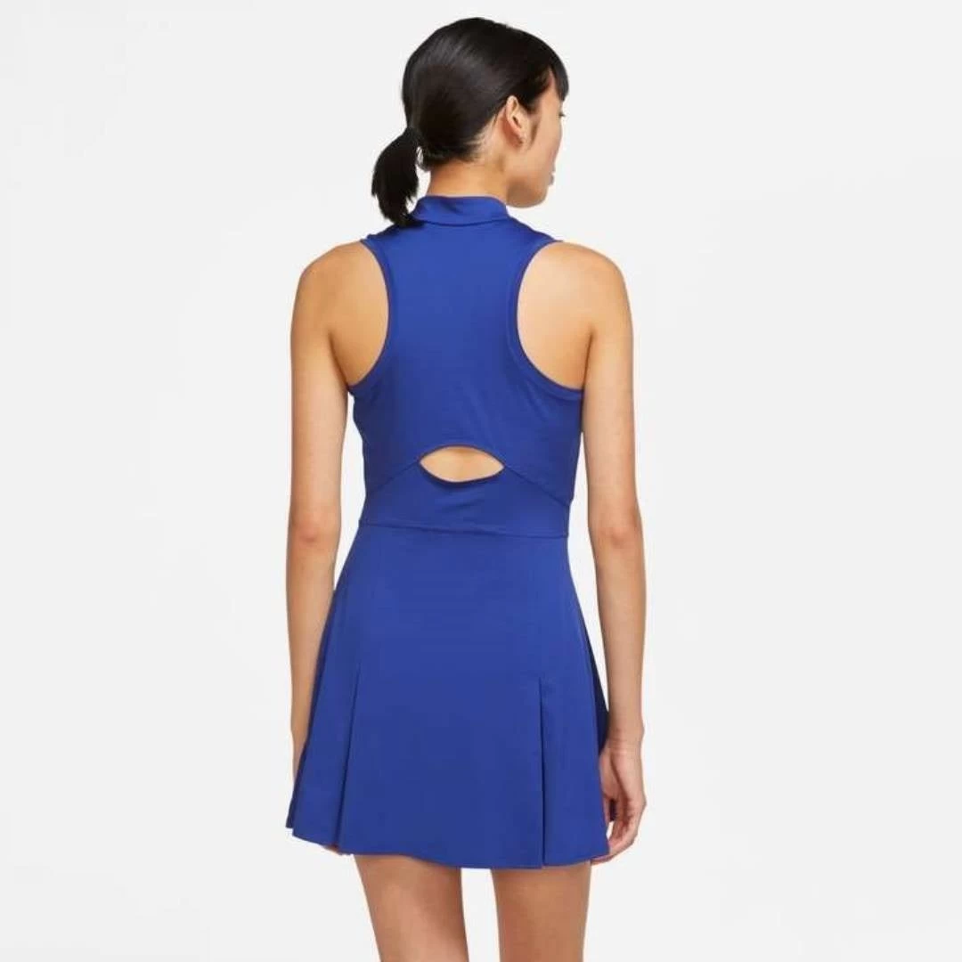 Nike Women's Dri-FIT Victory Dress (Deep Blue/White) - Image 3